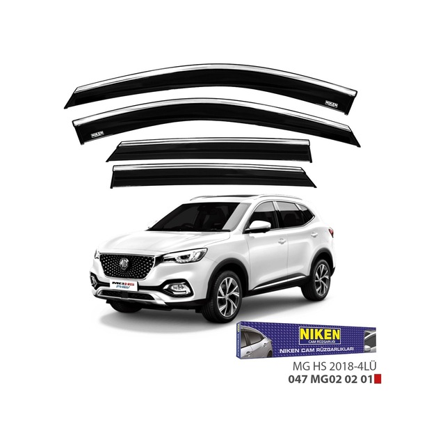 Mg Hs Araca Özel Kromlu Cam Rüzgarlıgı Niken 2018 2019 2020 2021 2022 2023 2024