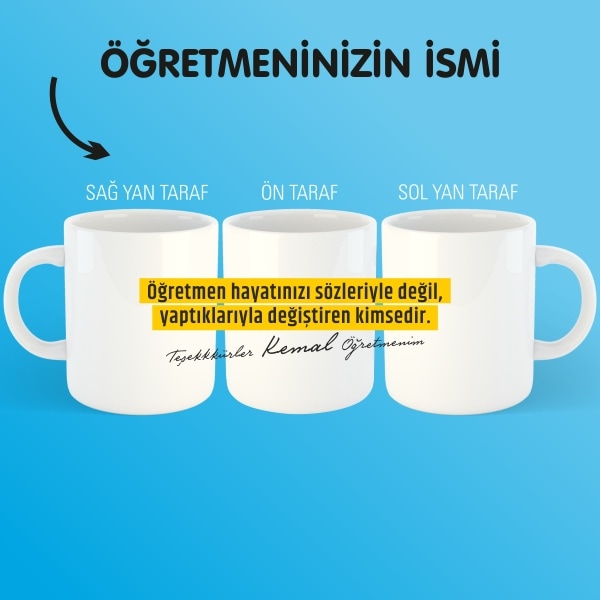 Öğretmenler Günü Kupa Bardak-13