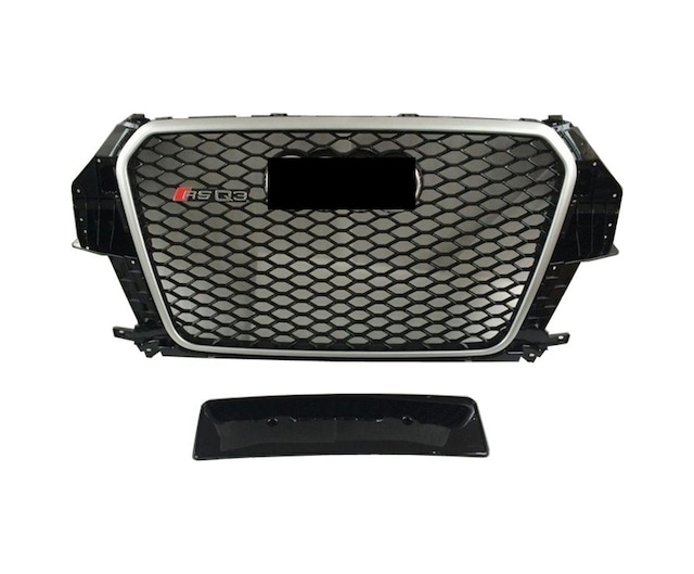 Audi Q3 Rsq3 Ön Panjur Komple 2012 / 2015 Krom Siyah