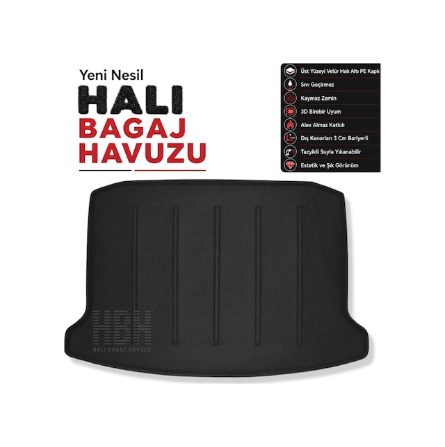 Seat Ateca Halı Bagaj Havuzu 2020 Sonrası
