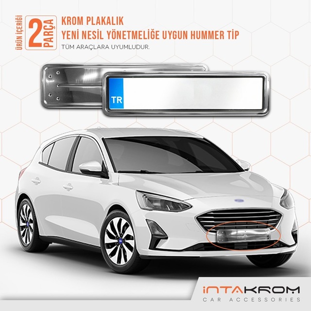 intakrom Ford Krom Plakalık - Hummer Tip 2 Adet