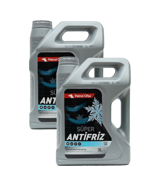 Petrol Ofisi Konsantre Süper Antifriz Yeşil 3 L x 2
