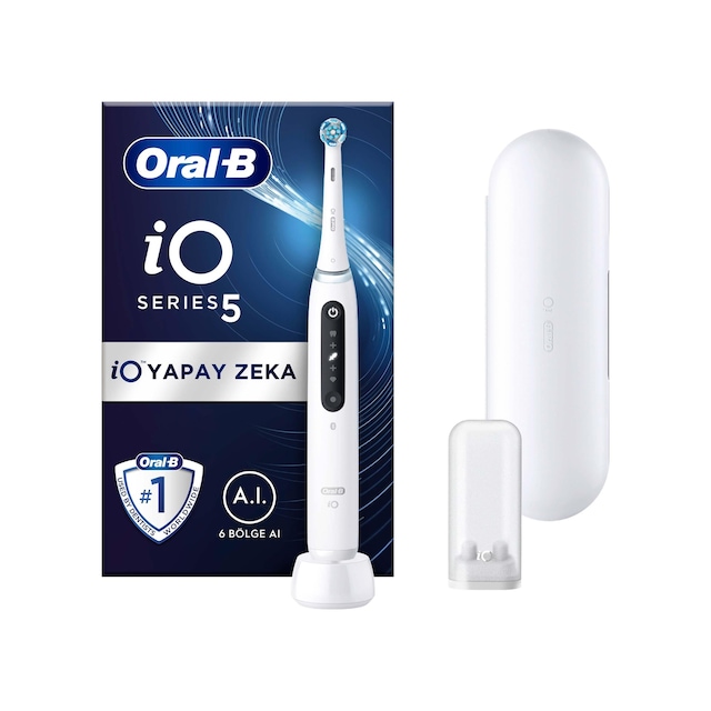 Oral-B iO 5 Şarjlı Diş Fırçası Beyaz