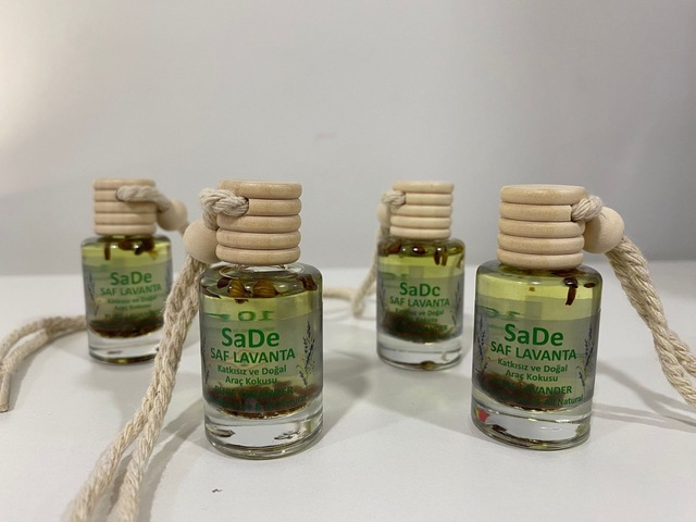 Dekoratif Ev & Araç Kokusu Organik Lavanta Ferahlığı 10 ML 4 Adet