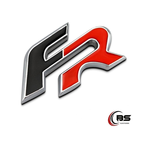 Seat Fr Bagaj Logosu Paslanmaz Krom Kaplama Metal Arma