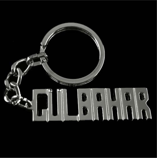 Gülbahar - 166 - - Spt-gld - İsimli Anahtarlık Çok Renkli