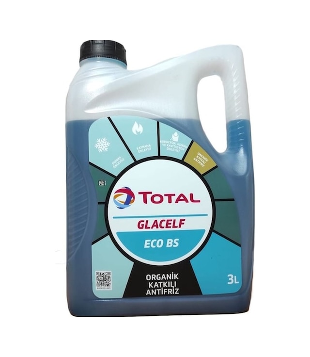 Mavi Antifriz 3 Lt Total Glacelf Classic - Ant3 - Elf - Total-2025-üretim