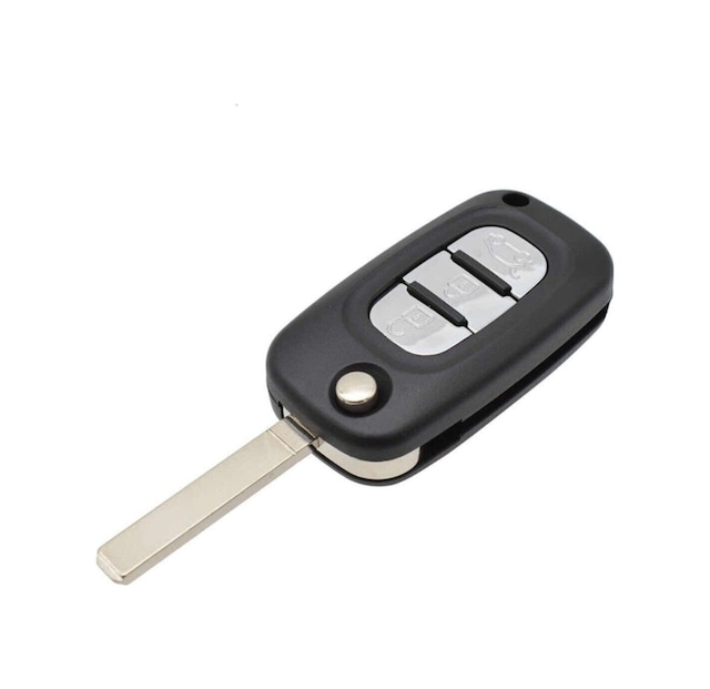 Gma Keys Renault Fluence Clio 1.kalite Kumanda Kabı 3 Tuşlu