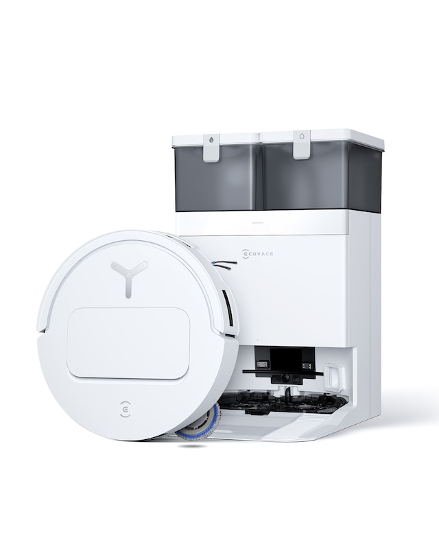 Ecovacs Deebot T50S Omni Robot Süpürge 25000 Pa Emiş Gücü Beyaz