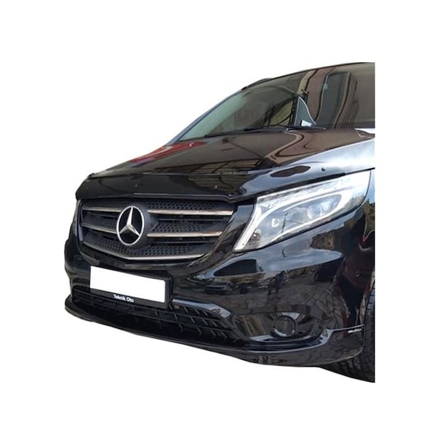 Mercedes Vito-viano 2014 Sonrası Kaput Rüzgarlığı Parlak Siyah