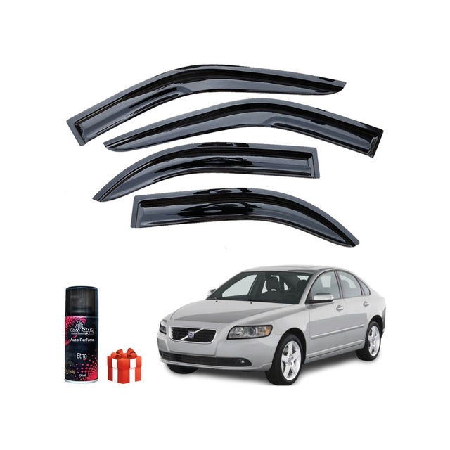 Volvo S40 Mügen Cam Rüzgarlığı 2005-2012 Arası 4 Lü Takım+koku