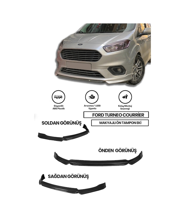 Ford Tourneo Courier Uyumlu Makyajlı Ön Ek