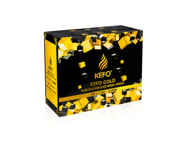 Luxurianthome Kefo Gold 25 Mm 20 Kg Hindistan Cevizi Kömürü