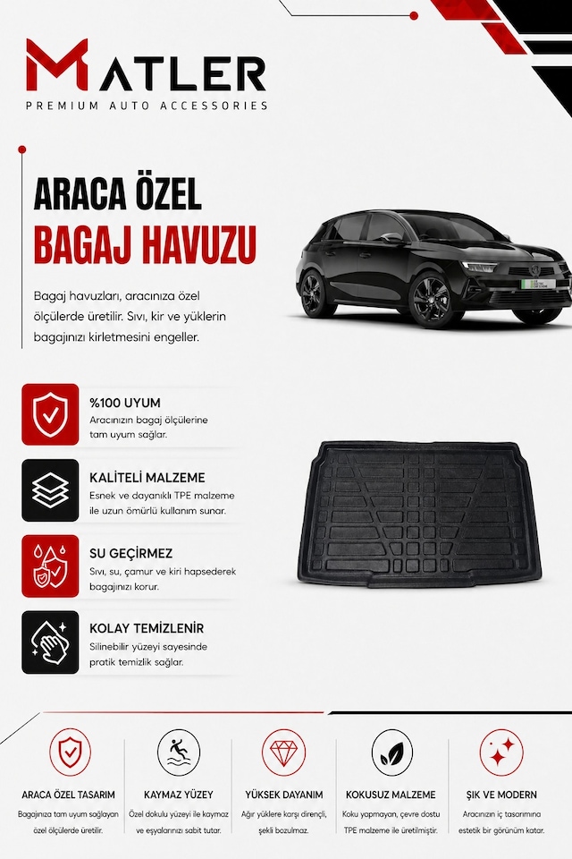 Opel Corsa F Hybrid 2026 Model Bagaj Havuzu