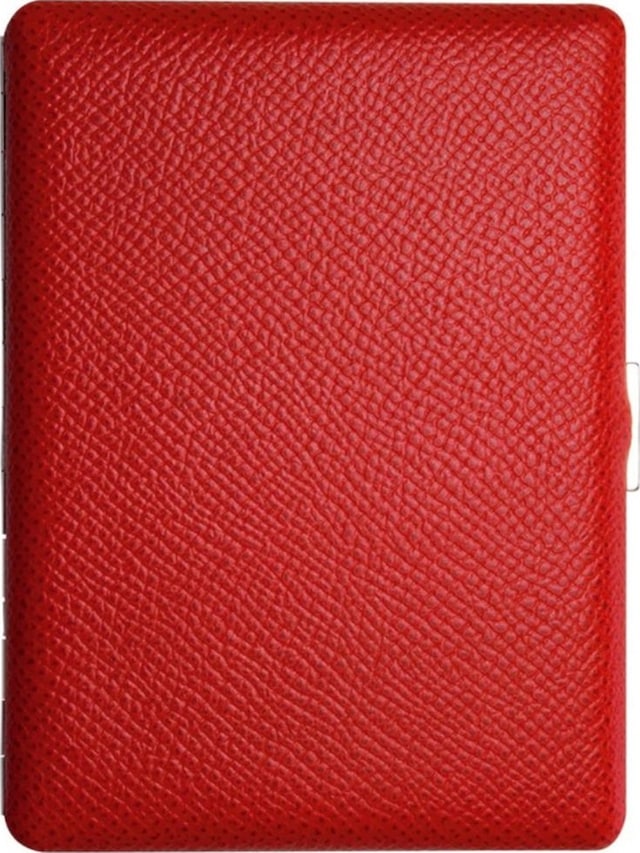 Pearl Japan Cosmos Deri Uzun Sigara Tabakası Noblesse Kırmızı 9lu