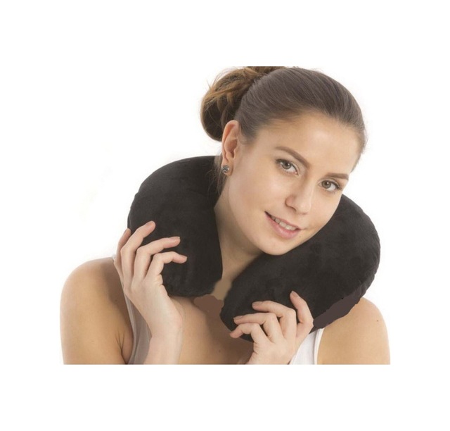 Hafızalı Seyahat Boyun Yastığı - Memory Foam Travel Pillow - Saç Ekim Yastığı