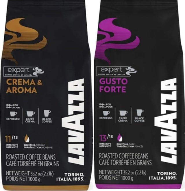 Lavazza Çekirdek Şöleni Paketi (Expert Gusto Forte 1 KG + Expert Crema Aroma 1 KG )