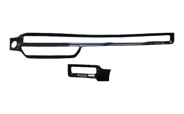 Honda Civic Fe1 2022 Uyumlu Göğüslük Kaplama 2 Parça Karbon