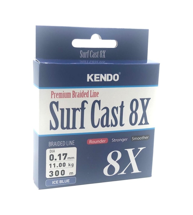 Kendo Surf Cast 8X Fıghtıng 300 Mt Örgü Ip ( Ice Blue) (460843123)