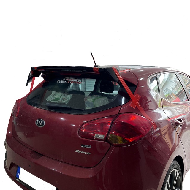 Kia Ceed Uyumlu 2012-2018 Üniversal Plastik Boyasız Spoiler