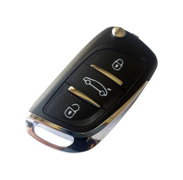 Peugeot Citroen Uyumlu Tipli Keydiy 3 Tuşlu Kd Anahtar Kumanda Kabı