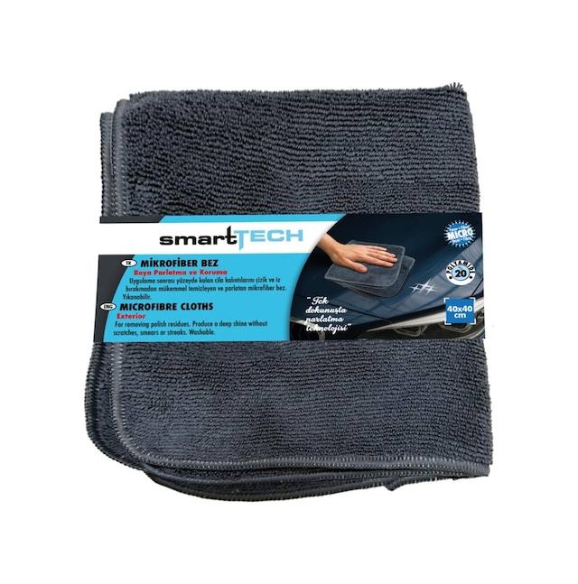 Smart Tech Mikrofiber Bez Tekli- Antrasit