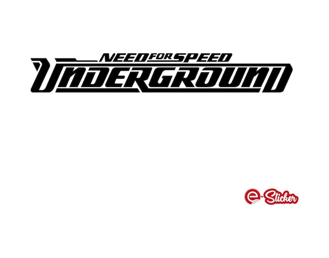 Need For Speed Underground Oto Sticker Araba Cam Sticker