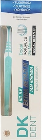 Dermokil DK Dent Tam Koruma Doğal Beyazlık Diş Macunu 75 ML + Diş Fırçası
