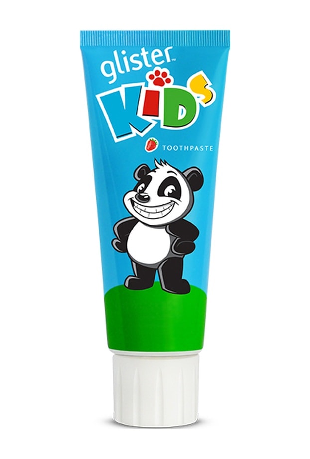 Amway Glister Kids Çocuklar için Çilek Aromalı Diş Macunu 65 ML