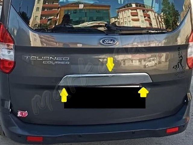 Ford Tourneo Courier Krom Bagaj Çıtası 2014 Sonrası Paslanmaz Çel N11.3690