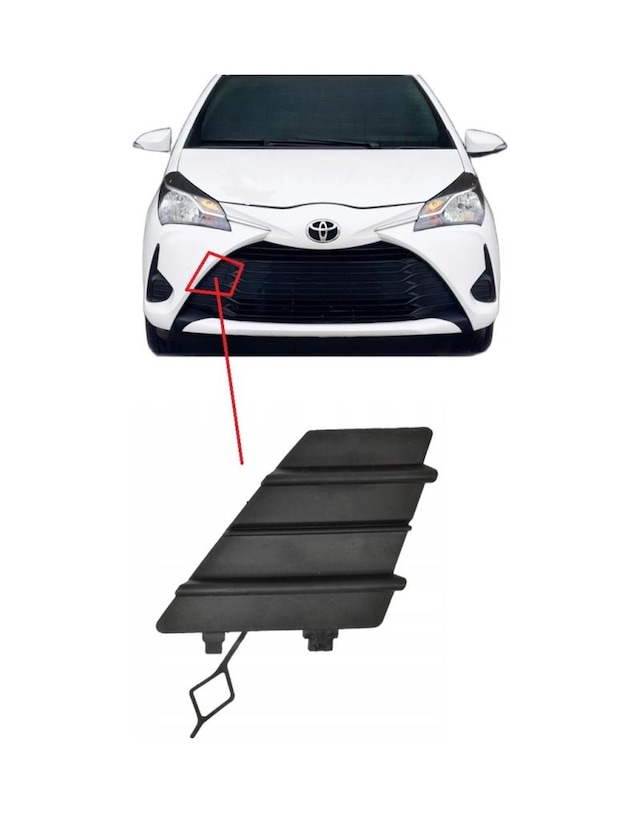 Toyota Yaris Ön Çeki Demir Kapağı 2017-2018-2019 Modeller