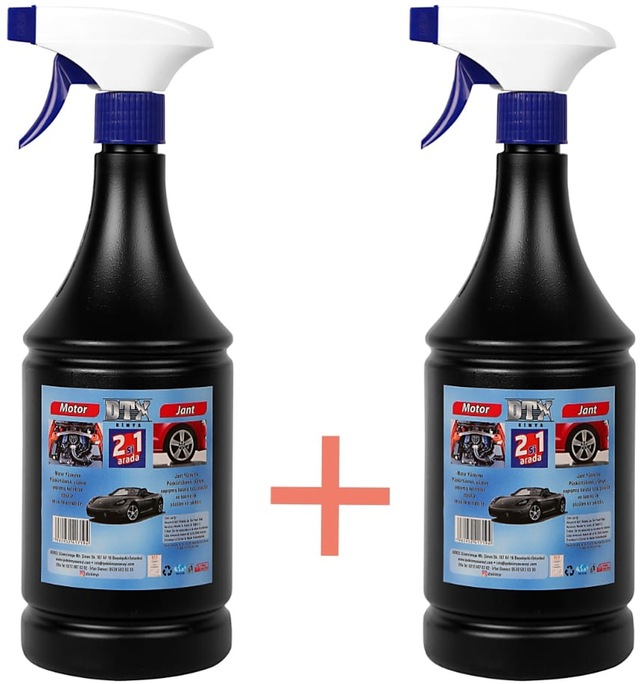 Motor Jant Temizleme İlacı Konsantre 1/5 2'Si 1 Arada 1 Lt & N11.102
