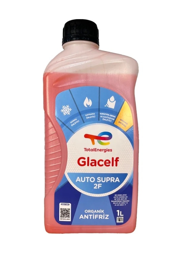 Total Glacelf Auto Supra 2f 1 Lt Organik Antifriz