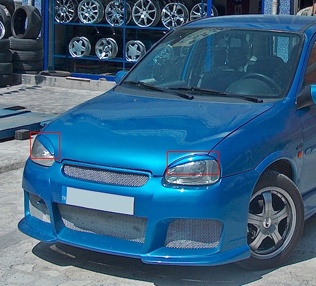 Opel Corsa B Far Kaşı Takımı