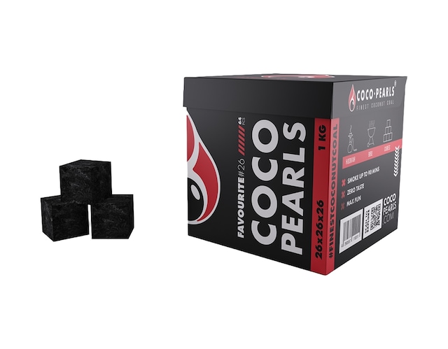 Cocopearls ® Nargile Ve Bbq Kömürü 100 % Hindistan Cevizi 1 KG