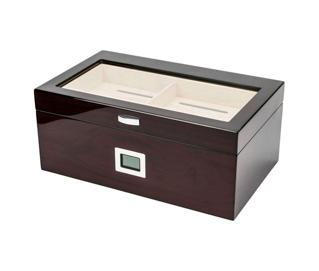 Cedar Alman Puro Kutusu Humidor Parlak Kiraz 80's