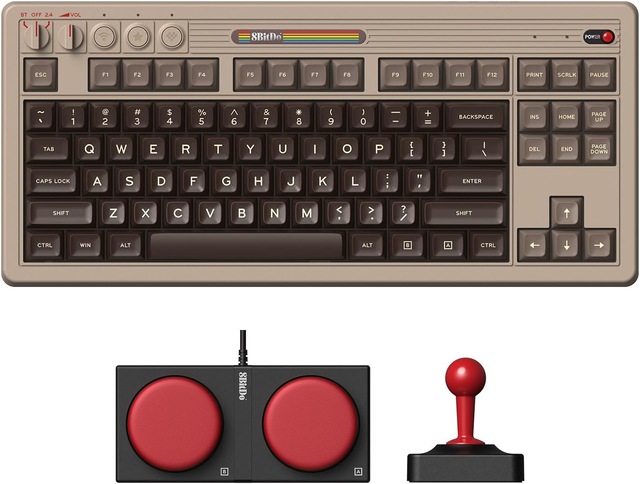 8bitdo Retro C64 Edition Mekanik Klavye