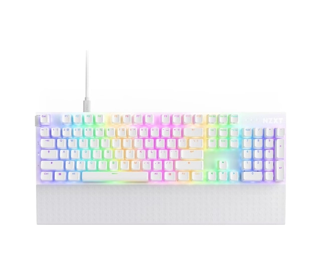 Nzxt Function 2 Beyaz 8k Hz Kablolu Gaming Klavye