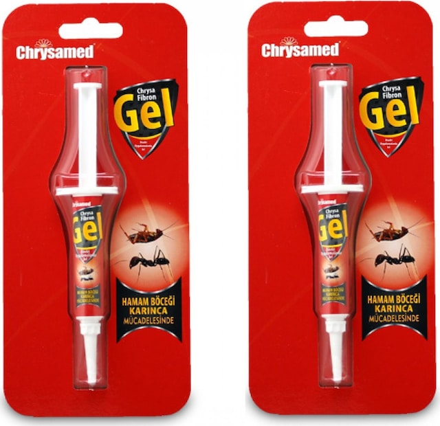 Chrysamed Fibron Hamam Böceği Ve Karınca Jeli 2 x 5 G