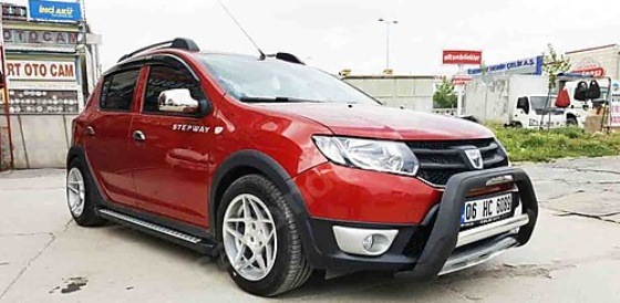 Dacia Sandero 2015 2016 2017 2018 Poliüretan Ön Tampon Koruma