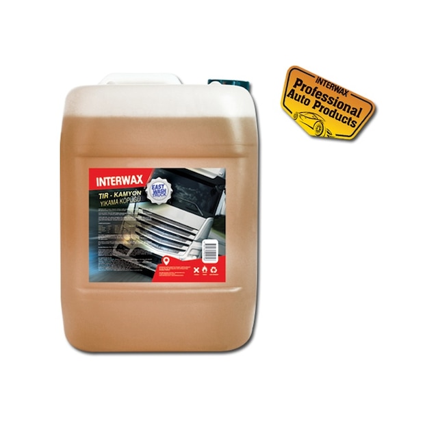 Interwax Easy Wash Truck Fırçasız Tır-Kamyon Yıkama Köpüğü 20 Kg