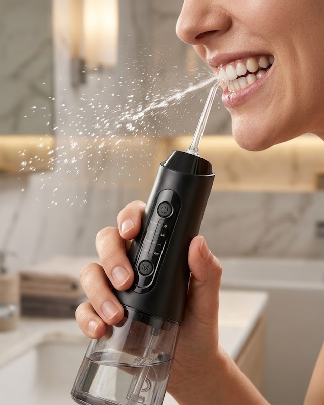 Kablosuz Ağız Duşu Ipx7 Su Geçirmez 320 Ml Hazneli Derin Temizlik Tkdytgstohızczx664v