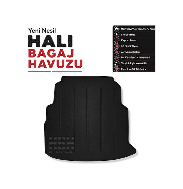 Mercedes E Serisi 180 Halı Bagaj Havuzu 2023 Sonrası