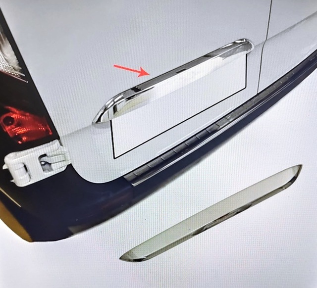 Mercedes Sprinter W907 Krom Bagaj Çıtası P.çelik 2018 Üzeri
