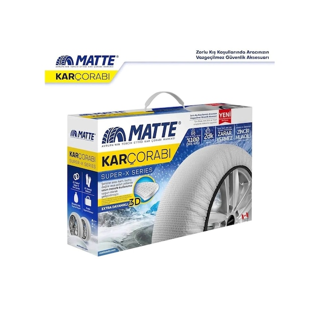 315/35/20 Xx Large Size 74 Matte Oto Kar Çorabı Süper X