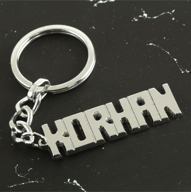Korhan - 469 - - Spt-gld - İsimli Anahtarlık Çok Renkli