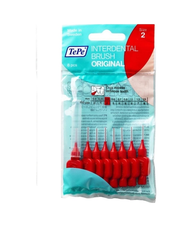 Tepe Interdental Arayüz Fırçası 8'li 0.5 MM