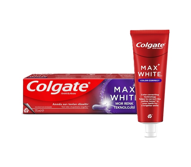 Colgate Max White Purple Reveal Diş Macunu 75 Ml