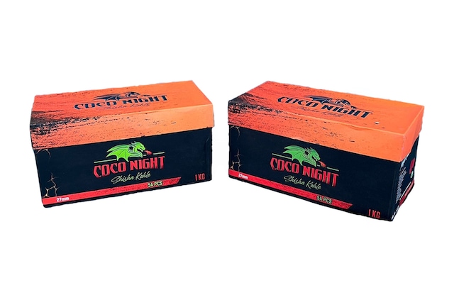 Coco Night Küp Nargile Kömürü 2 KG 27 MM