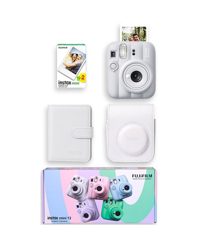 Instax Mini 13 Şipşak Fotoğraf Makinesi + Çanta + Albüm + 20'li Film